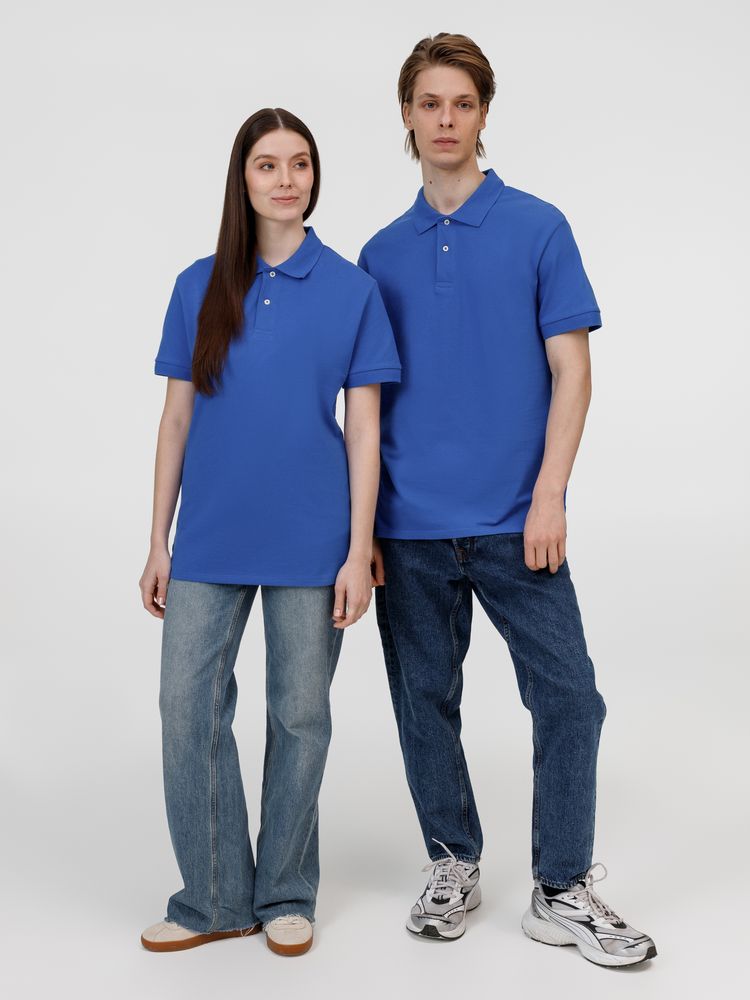 Рубашка поло унисекс Pacific, ярко-синяя (royal), размер 5XL