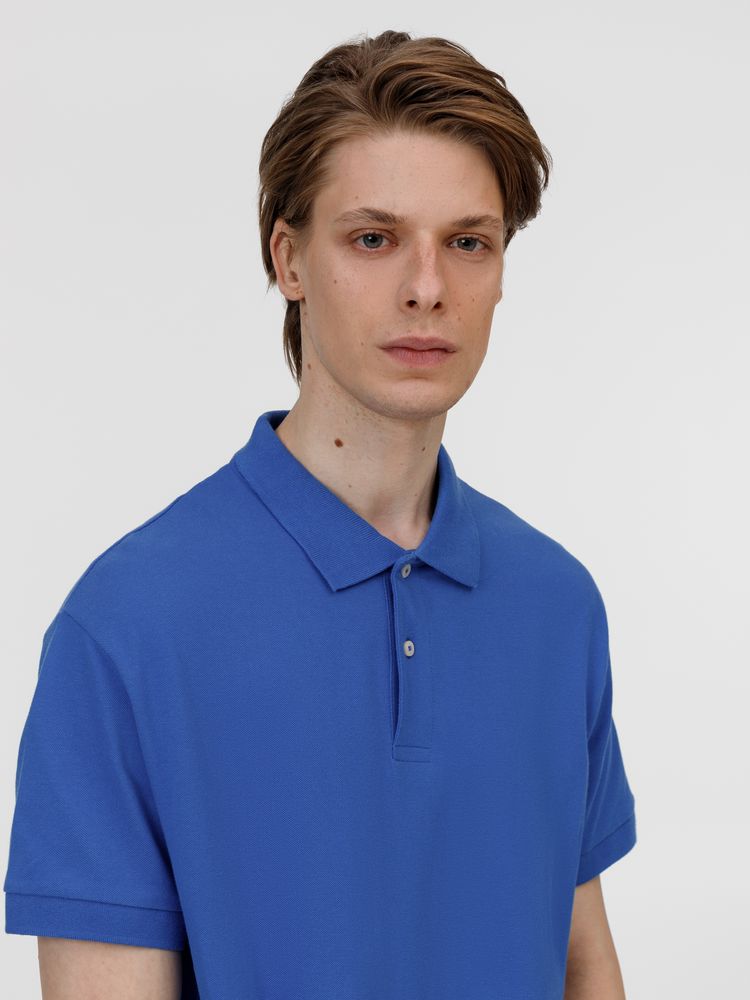 Рубашка поло унисекс Pacific, ярко-синяя (royal), размер 5XL