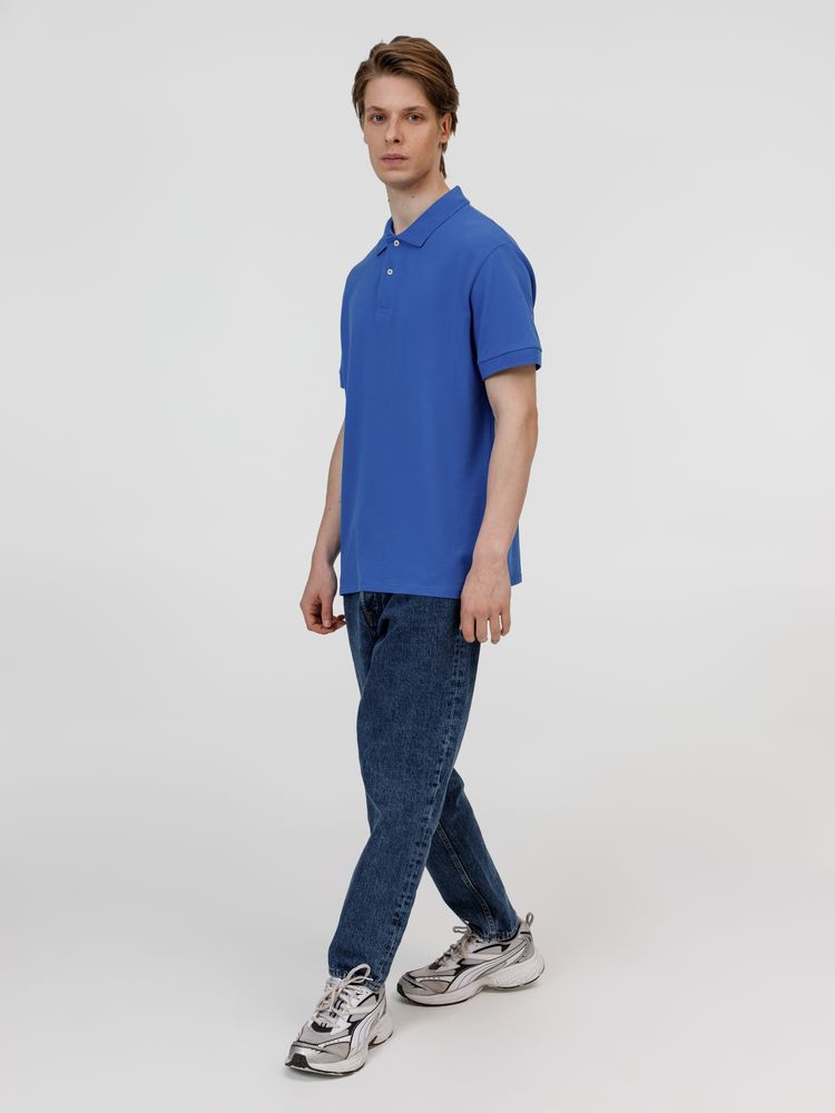 Рубашка поло унисекс Pacific, ярко-синяя (royal), размер 5XL