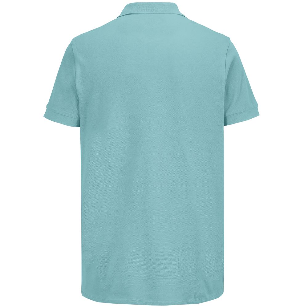 Рубашка поло унисекс Pacific, голубая (морская волна), размер XXL