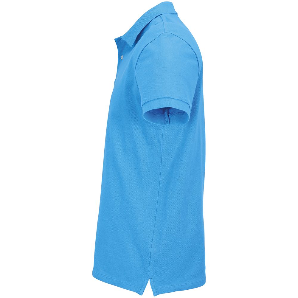 Рубашка поло унисекс Pacific, ярко-бирюзовая, размер XXL