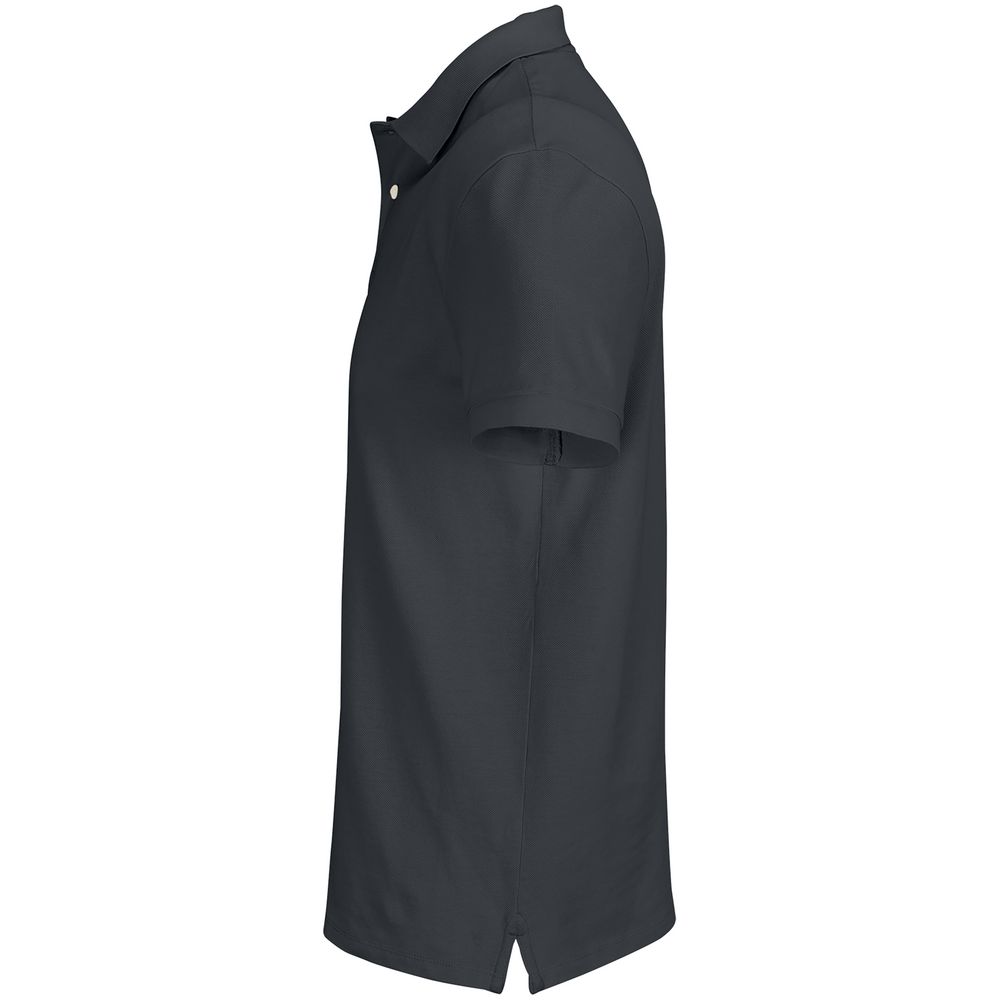 Рубашка поло унисекс Pacific, темно-серая (графит), размер XXL