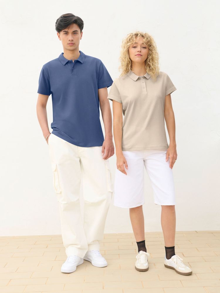 Рубашка поло женская Pacific Women, ярко-синяя (royal), размер 3XL