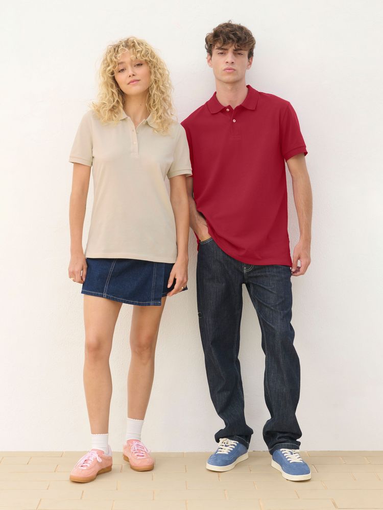 Рубашка поло женская Pacific Women, молочно-белая, размер S