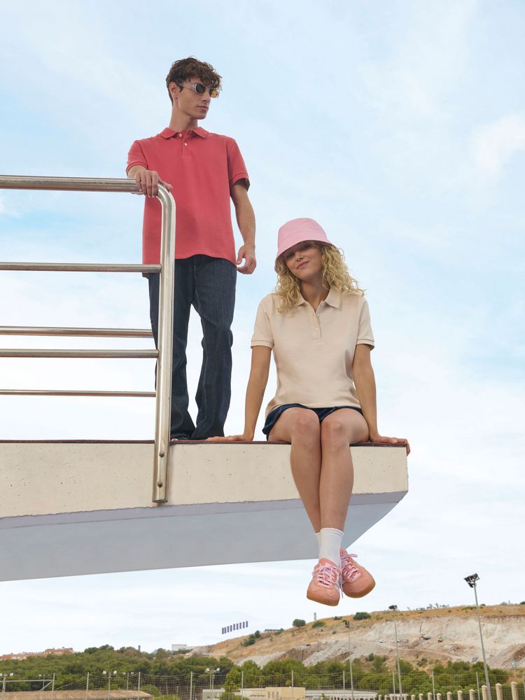 Рубашка поло женская Pacific Women, молочно-белая, размер S