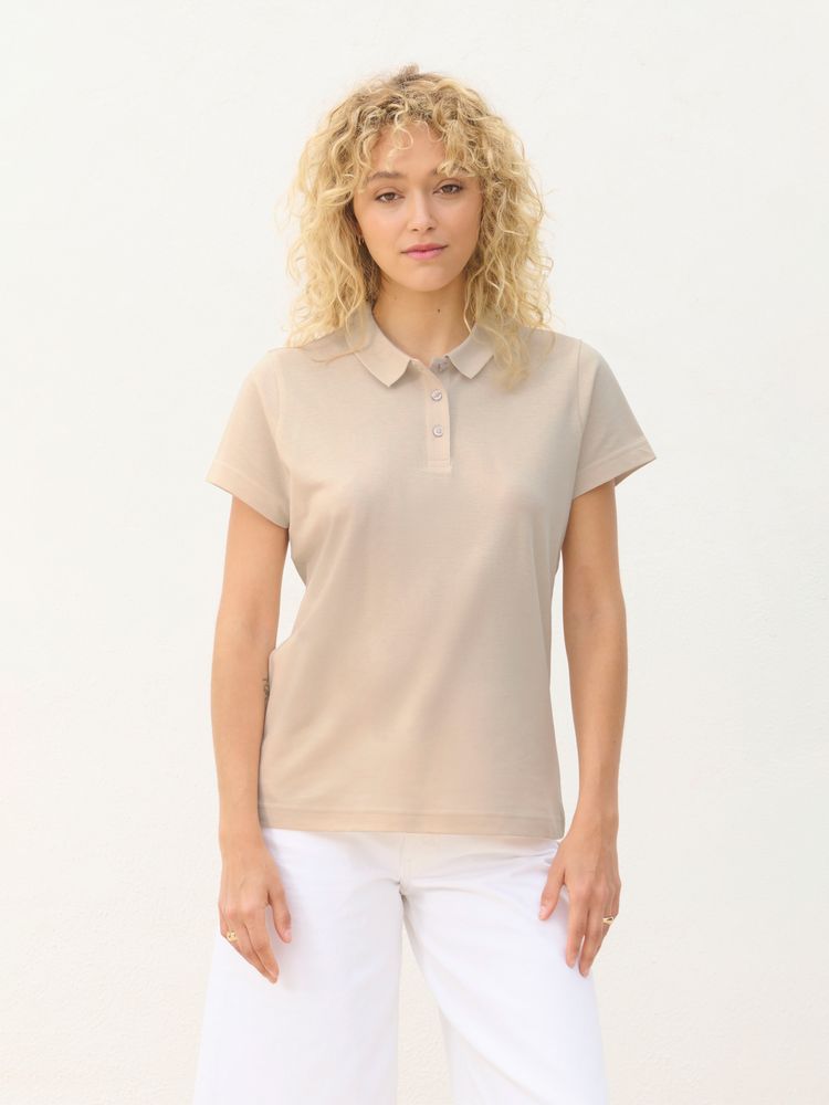 Рубашка поло женская Pacific Women, синяя (джинс), размер L