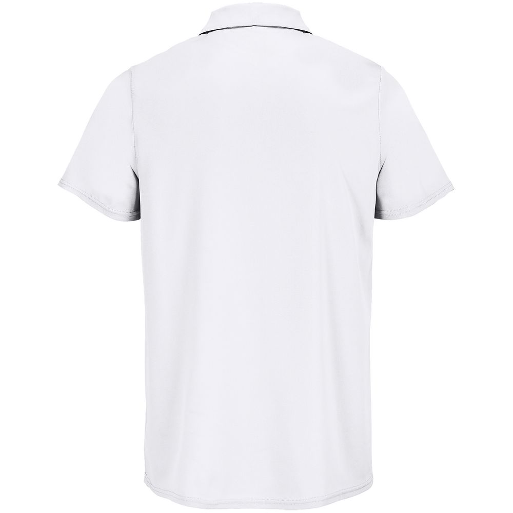Рубашка поло унисекс Pitcher, белая, размер XXL
