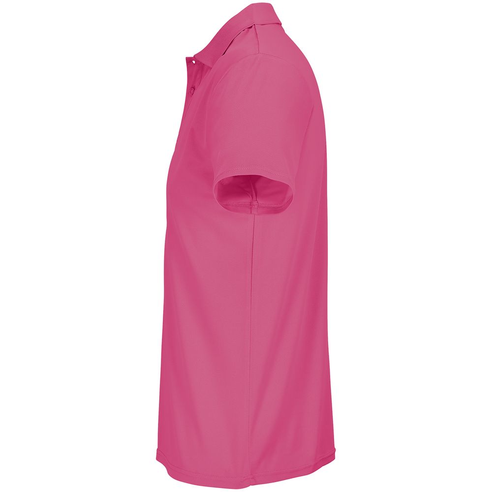 Рубашка поло унисекс Pitcher, розовая (ribbon pink), размер XXL