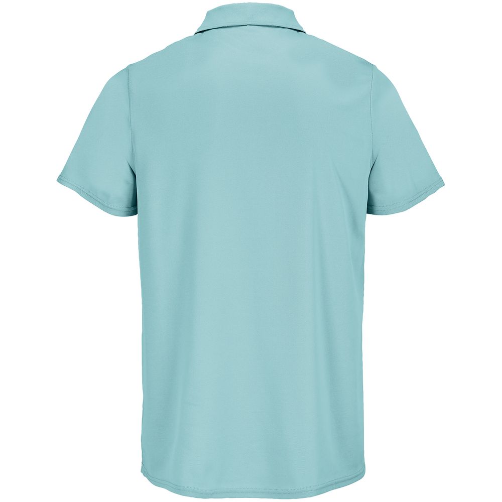 Рубашка поло унисекс Pitcher, голубая (морская волна), размер XS