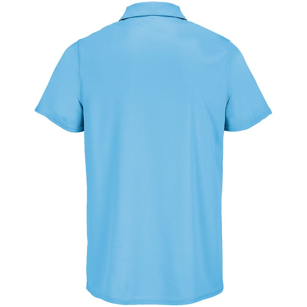 Рубашка поло унисекс Pitcher, ярко-бирюзовая, размер XS