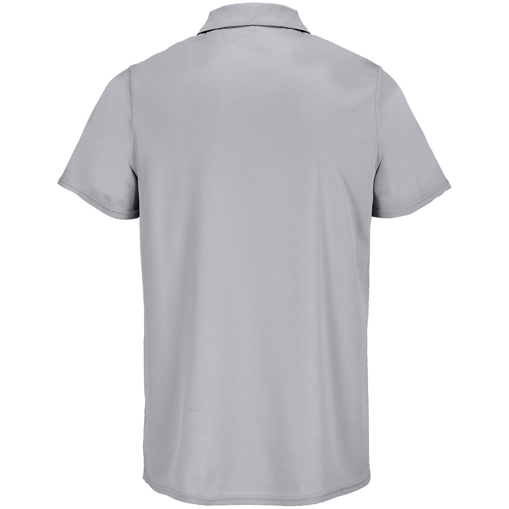 Рубашка поло унисекс Pitcher, серая, размер XS