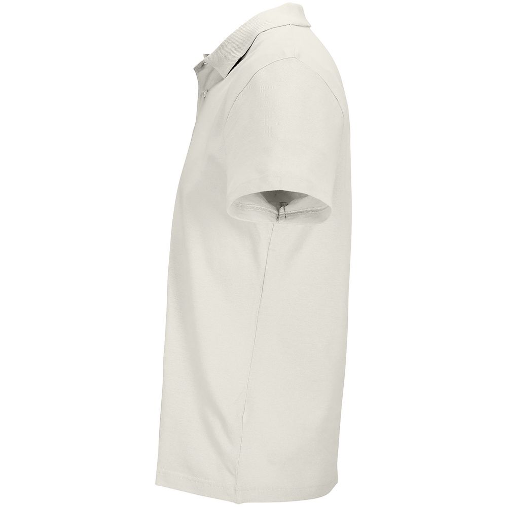 Рубашка поло унисекс Pulse, молочно-белая, размер M