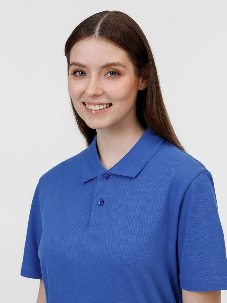 Рубашка поло унисекс Pulse, ярко-синяя (royal), размер S