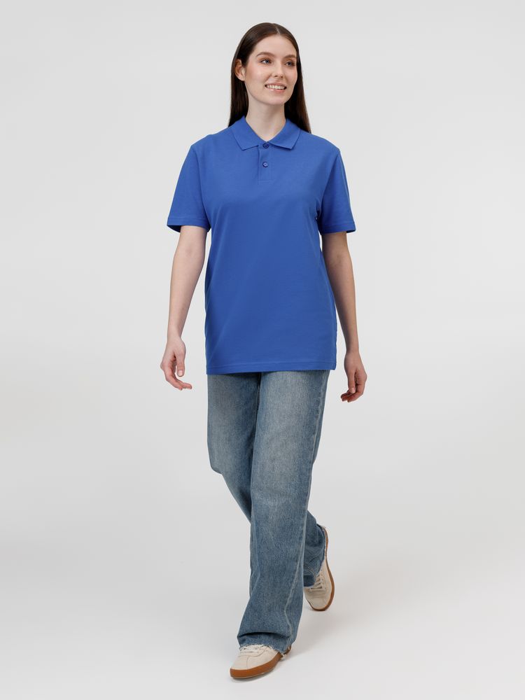 Рубашка поло унисекс Pulse, ярко-синяя (royal), размер S
