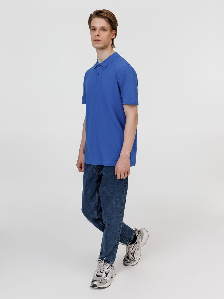 Рубашка поло унисекс Pulse, ярко-синяя (royal), размер S