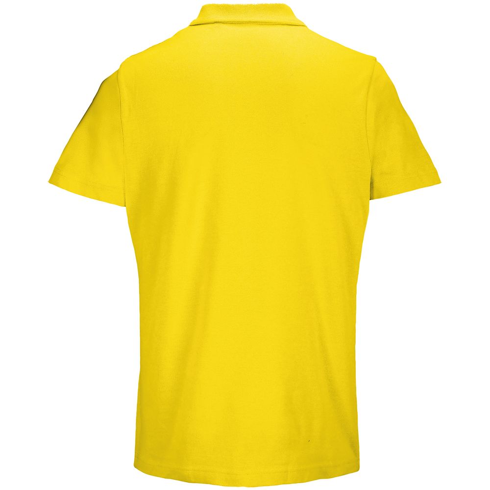 Рубашка поло унисекс Pulse, желтая, размер XXL