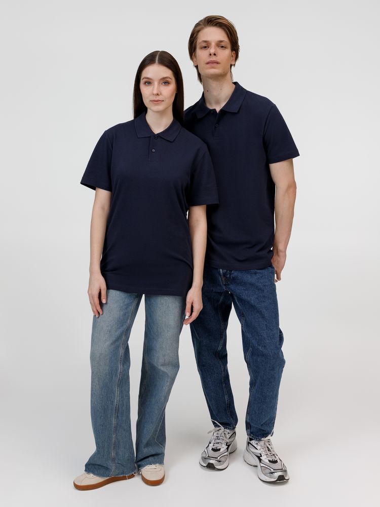 Рубашка поло унисекс Pulse, кобальт (темно-синяя), размер L