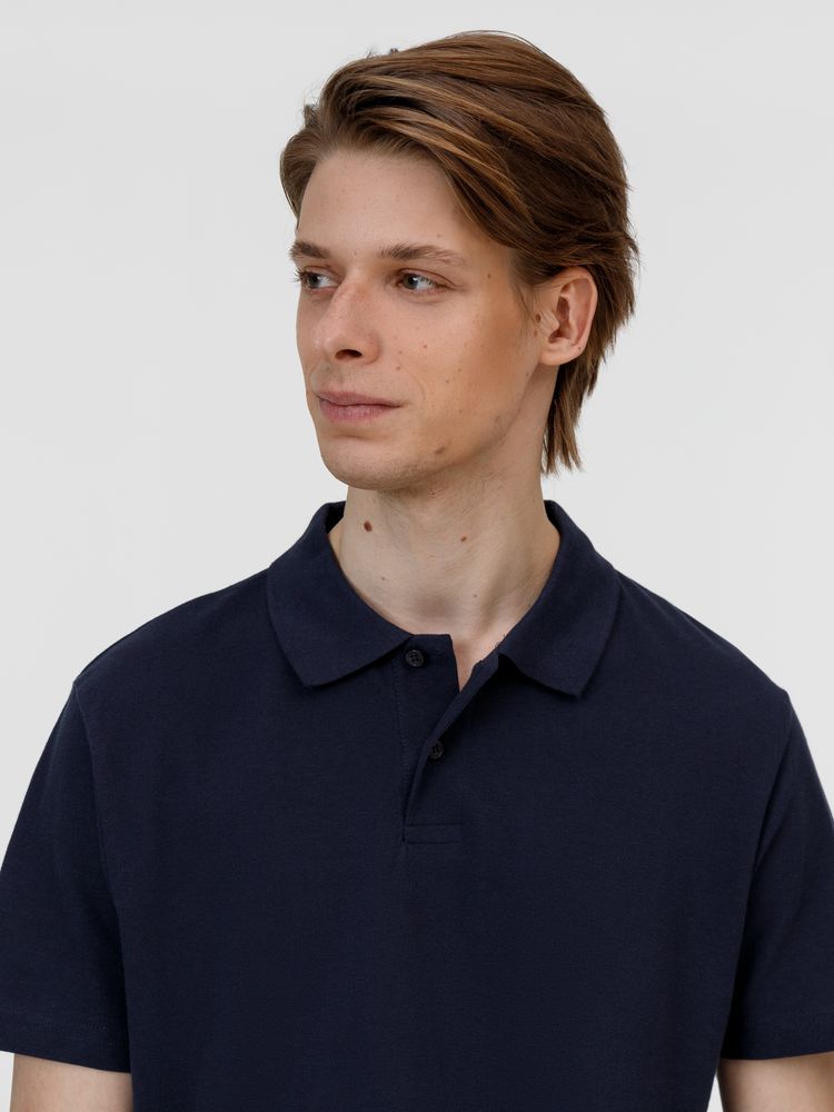 Рубашка поло унисекс Pulse, кобальт (темно-синяя), размер L