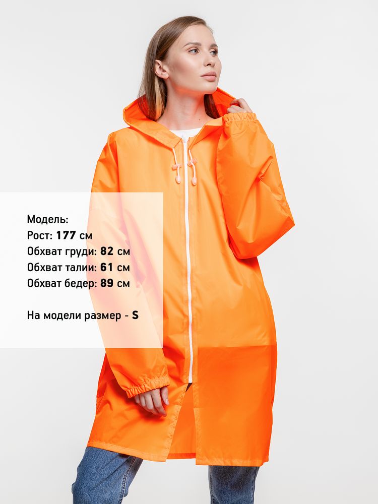 Дождевик Rainman Zip, оранжевый неон, размер S