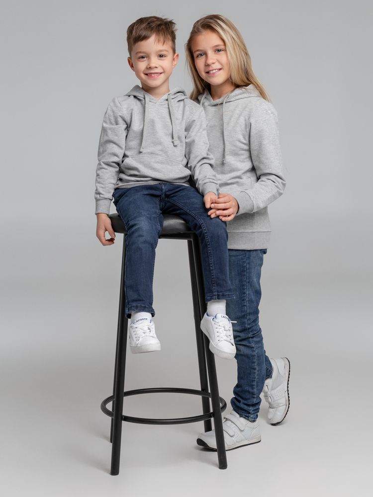 Худи детское Kirenga Kids 2.0, серый меланж, 6 лет