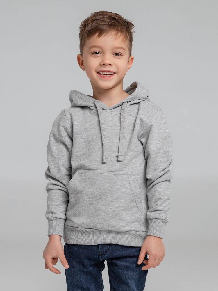 Худи детское Kirenga Kids 2.0, серый меланж, 6 лет