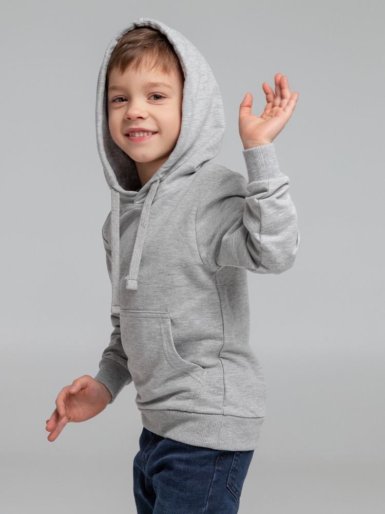 Худи детское Kirenga Kids 2.0, серый меланж, 6 лет