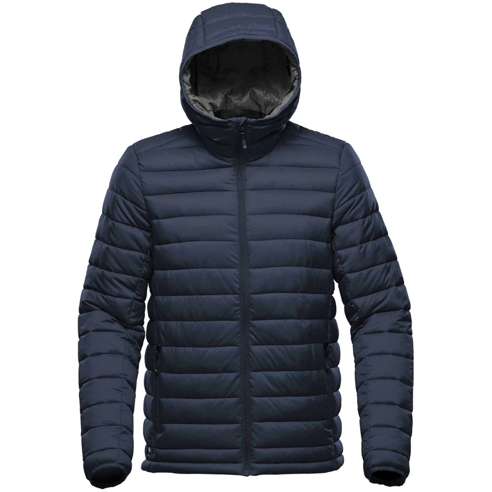 Куртка компактная мужская Stavanger темно-синяя с серым, размер XL