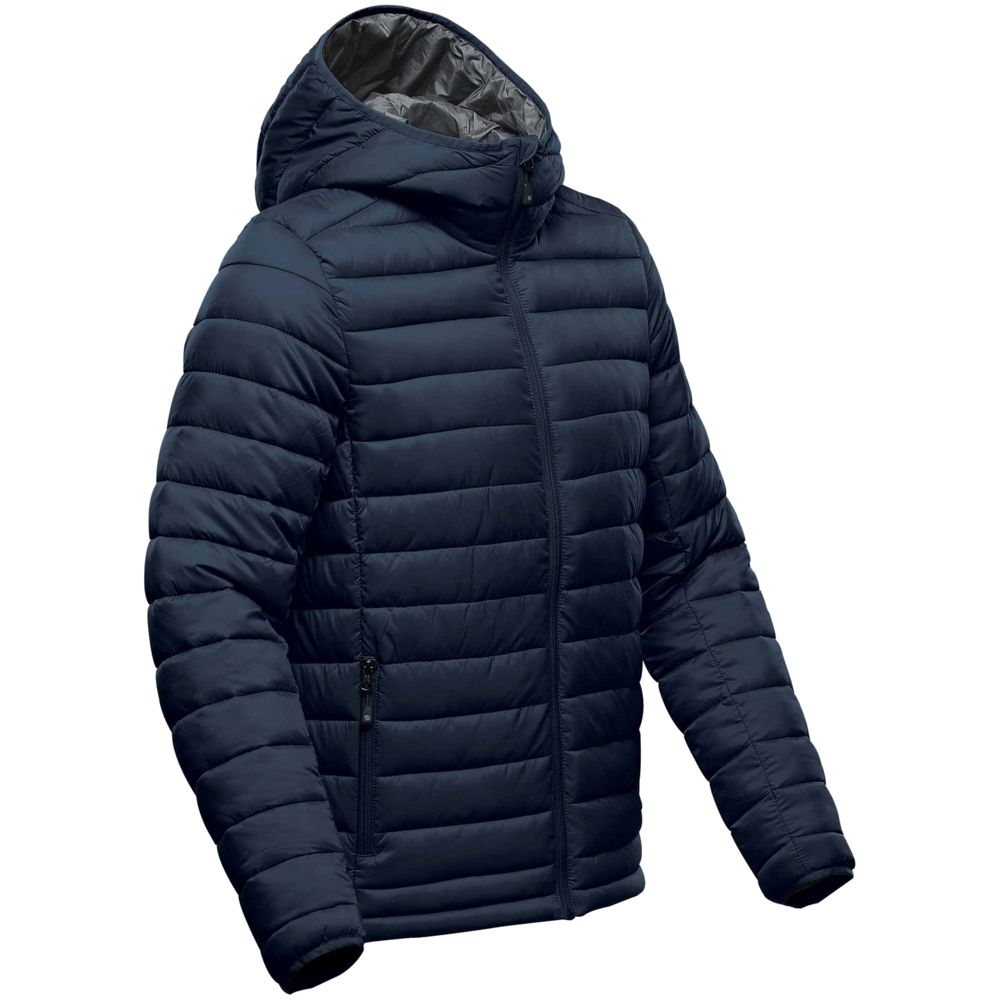 Куртка компактная мужская Stavanger темно-синяя с серым, размер XL
