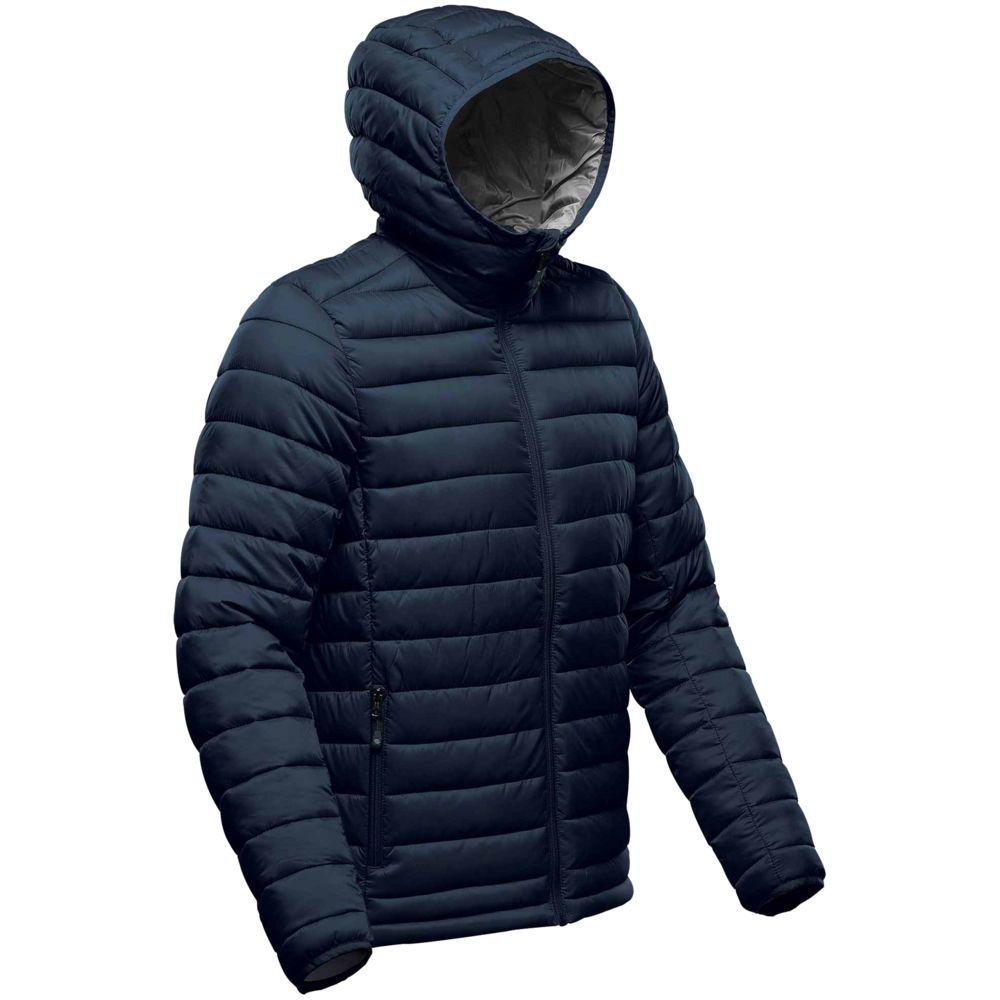 Куртка компактная мужская Stavanger темно-синяя с серым, размер M