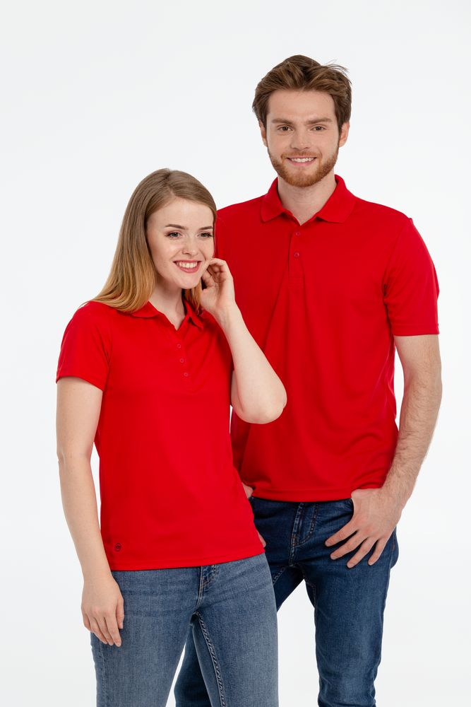 Рубашка поло мужская Eclipse H2X-Dry красная, размер XL