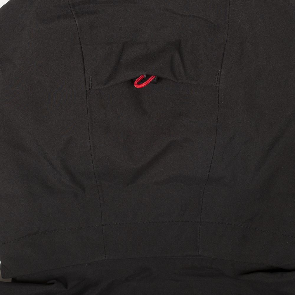 Куртка софтшелл мужская Patrol черная с красным, размер M