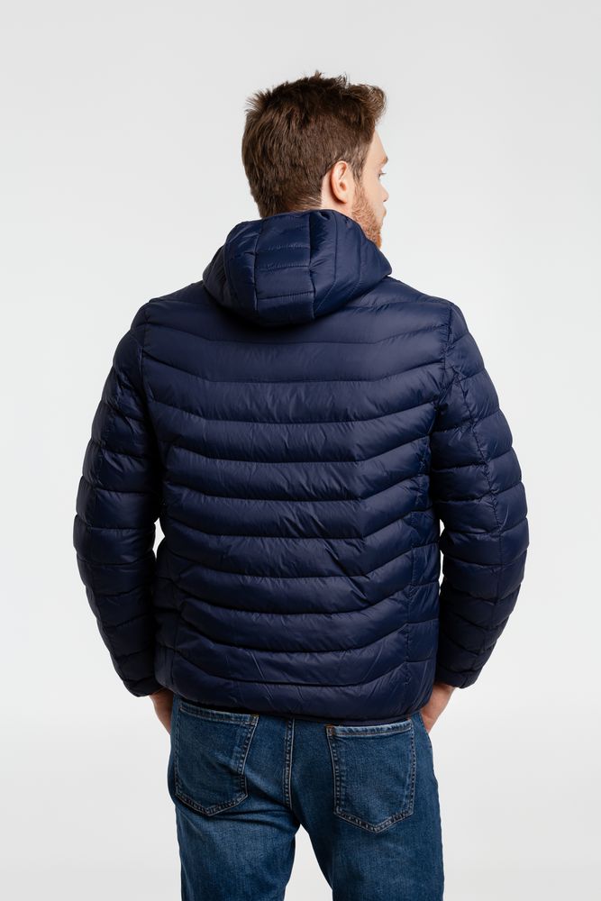 Куртка с подогревом Thermalli Chamonix темно-синяя, размер S
