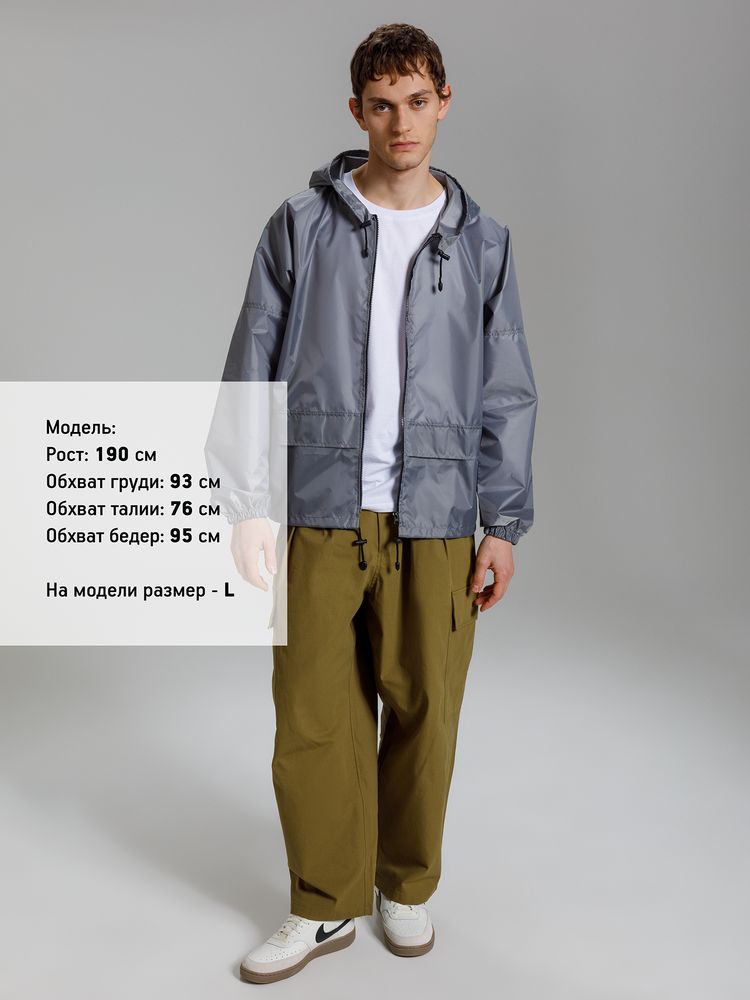 Ветровка Kivach Promo, серый, размер XXL