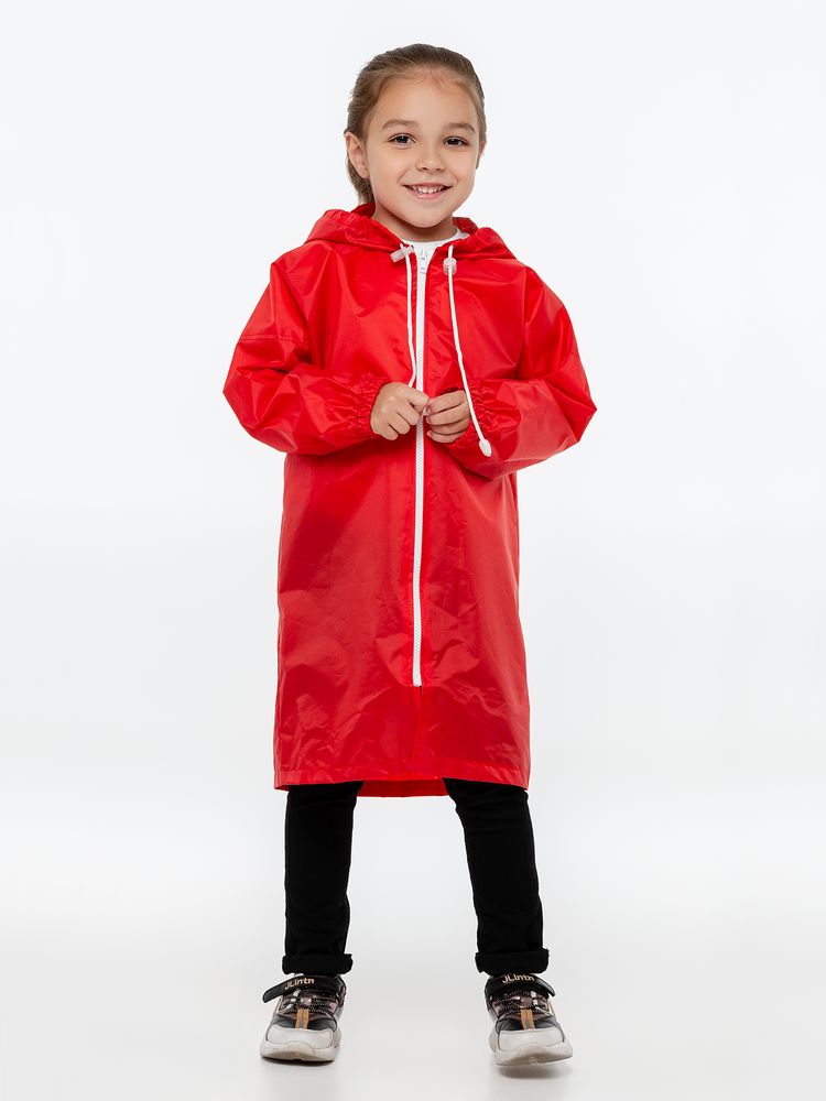 Дождевик детский Rainman Kids красный, 7-9 лет