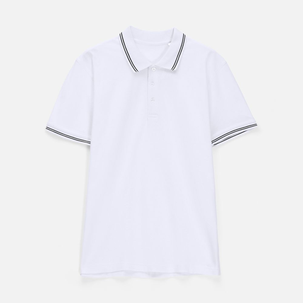 Рубашка поло Virma Stripes, белая, размер XL
