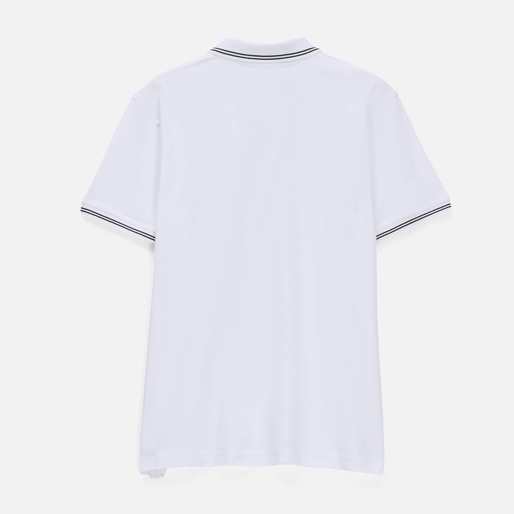 Рубашка поло Virma Stripes, белая, размер XL