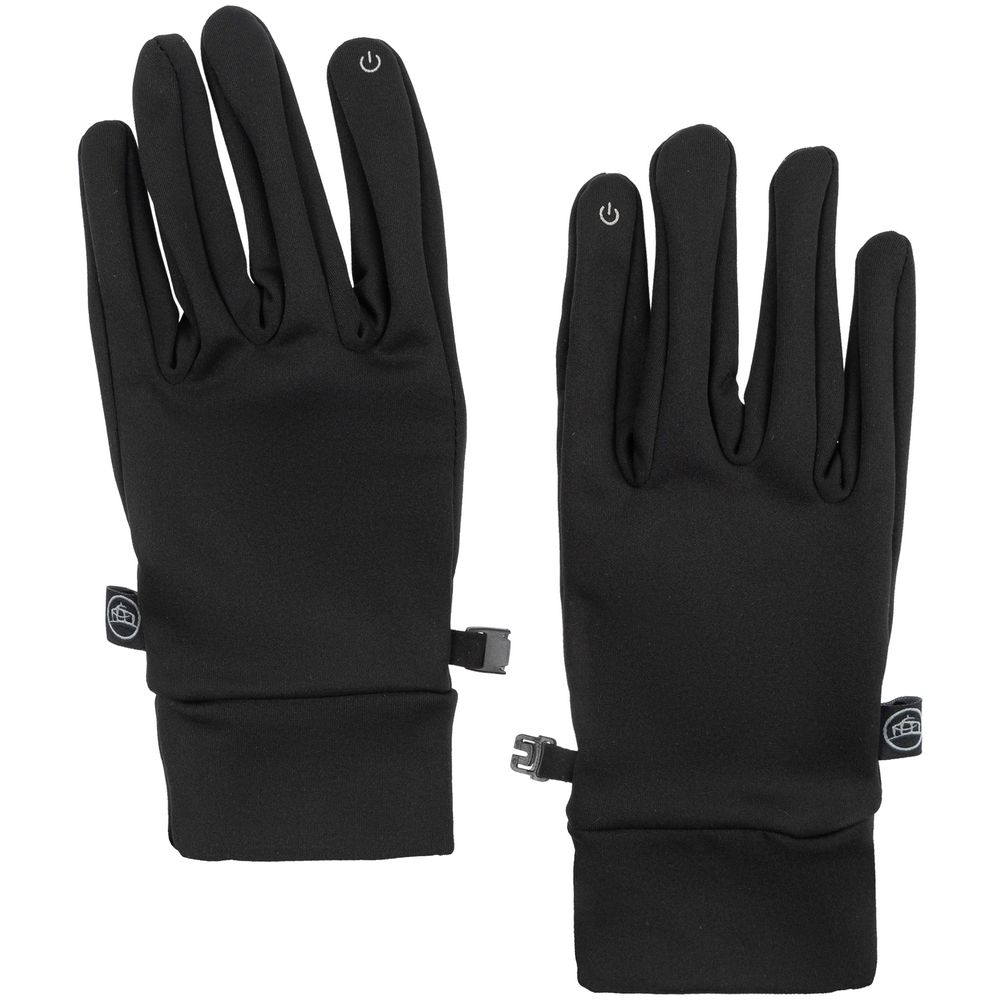 Перчатки Knitted Touch черные, размер XXL