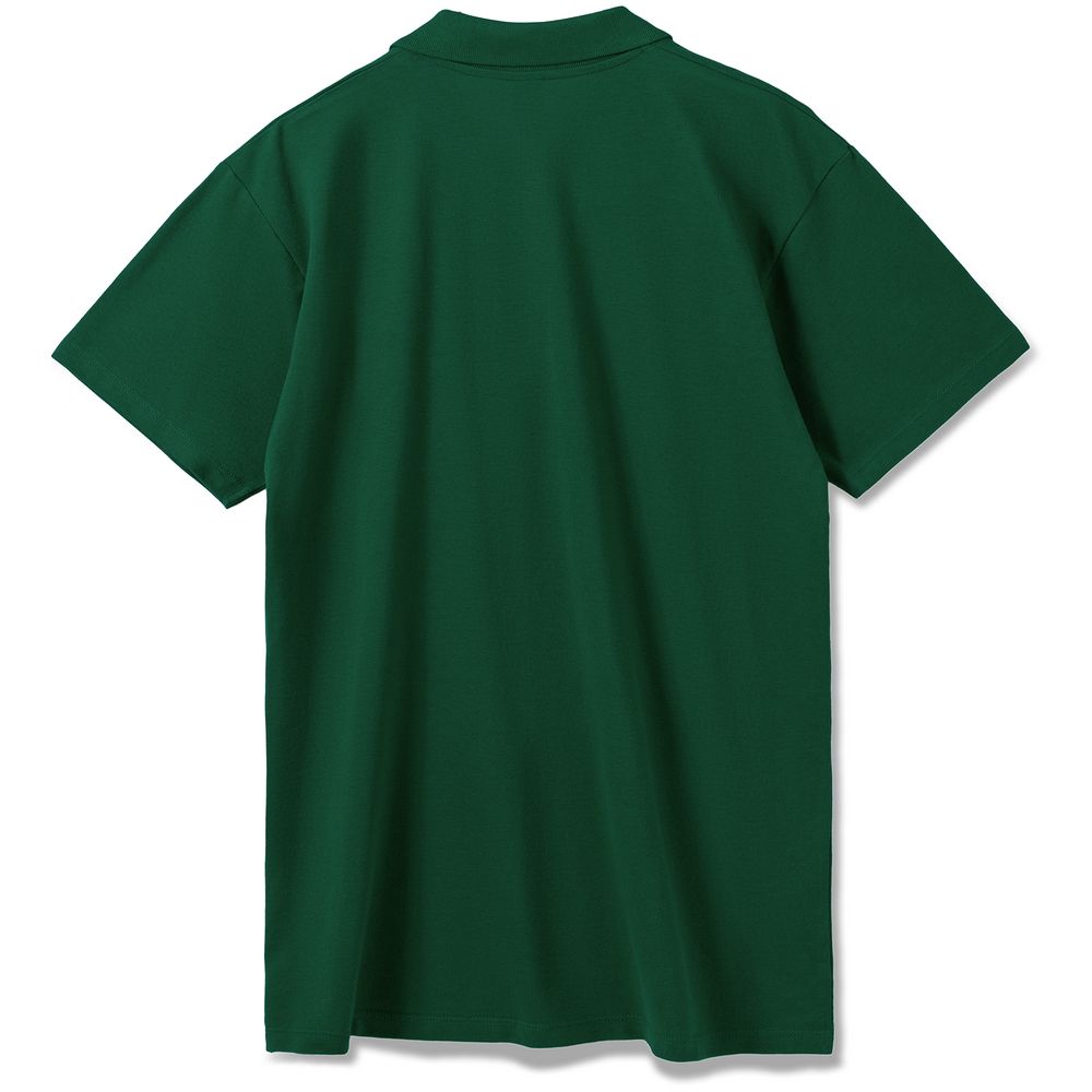 Рубашка поло мужская Summer 170 темно-зеленая, размер XS