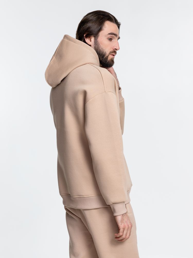 Худи Kulonga Oversize, бежевое, размер ХS/S