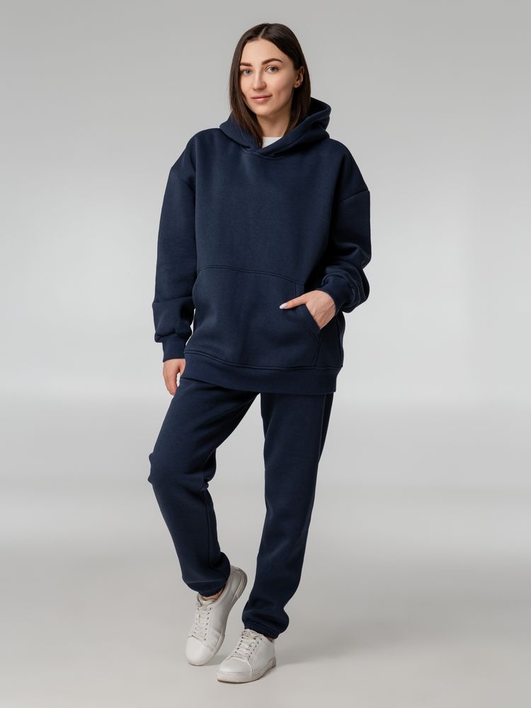Худи Kulonga Oversize, темно-синее, размер M/L