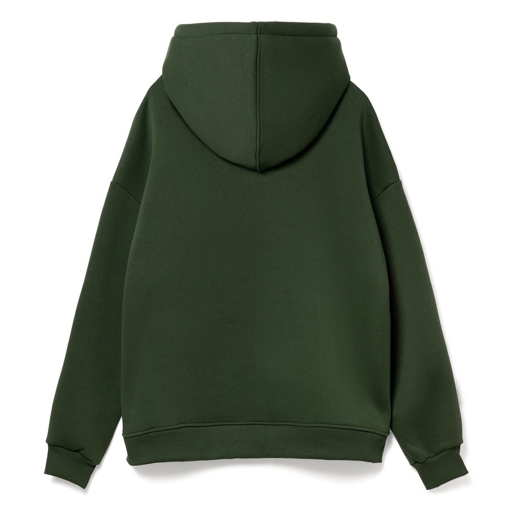 Худи Kulonga Oversize, темно-зеленое, размер ХL/ХХL