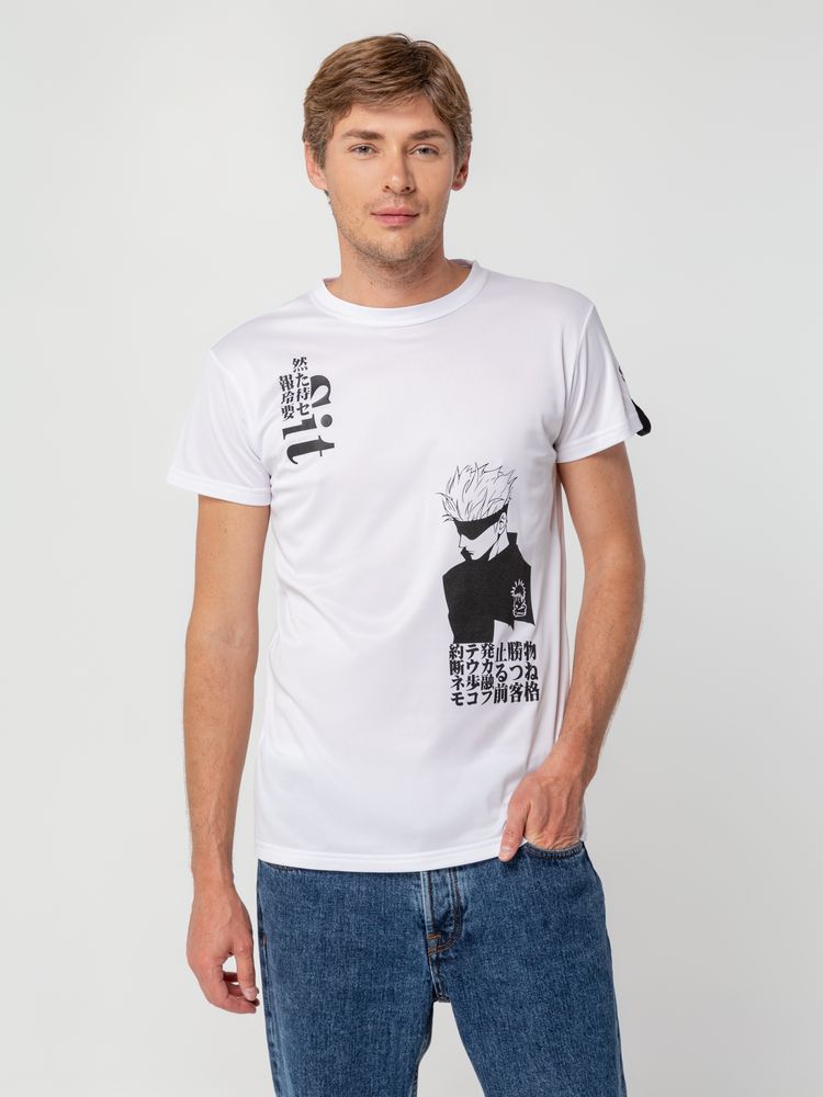 Футболка унисекс для сублимации Paint Tee, белая, размер 48