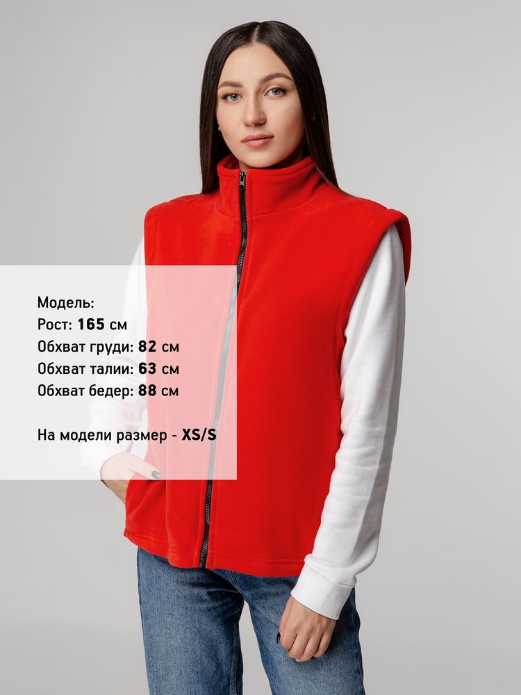 Жилет флисовый Manakin, красный, размер XL/XXL