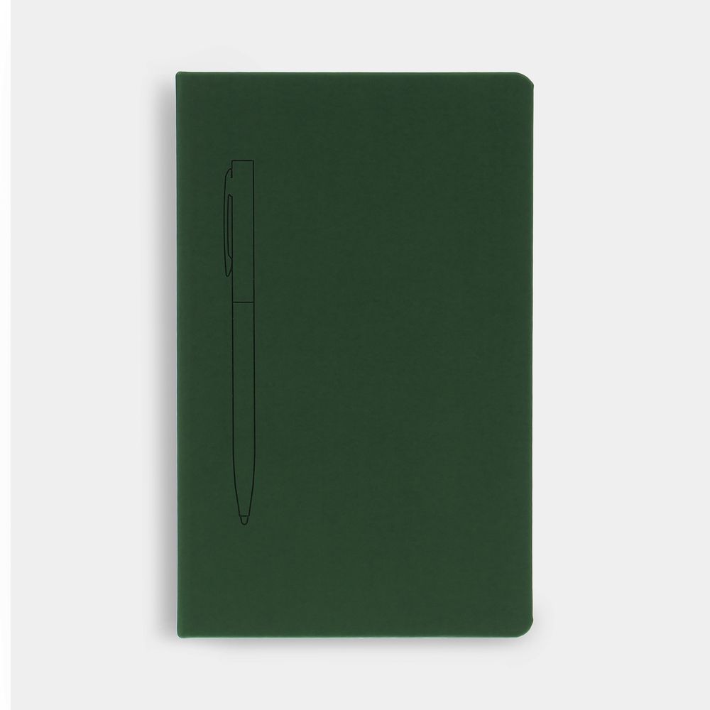 Ежедневник Magnet Shall, недатированный, зеленый
