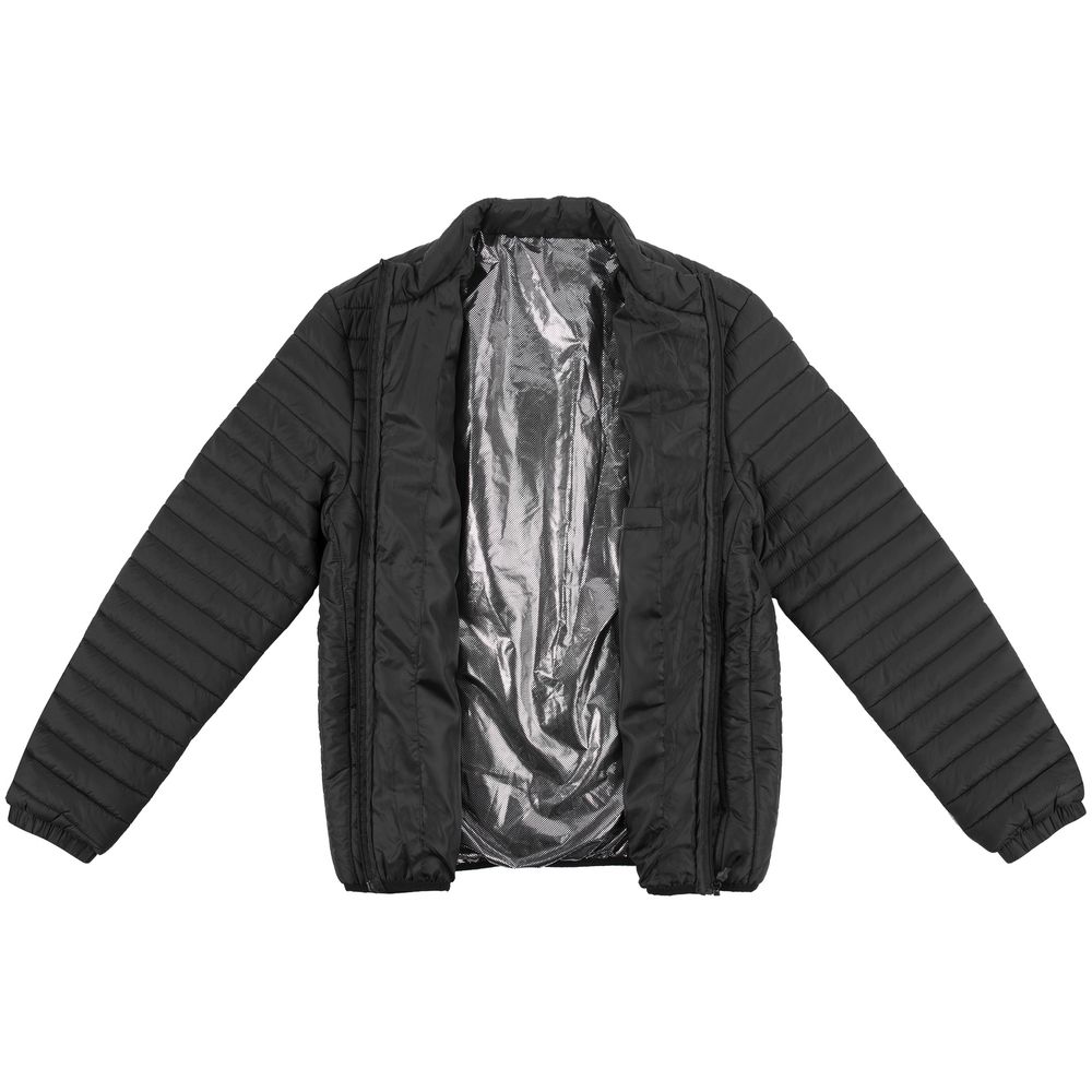 Куртка с подогревом Thermalli Meribell черная, размер S