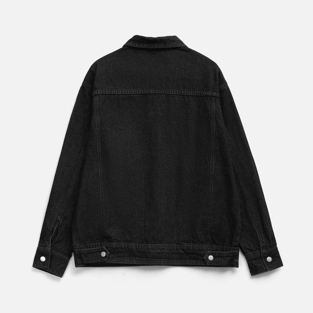 Куртка джинсовая O1, черная, размер XL/XXL