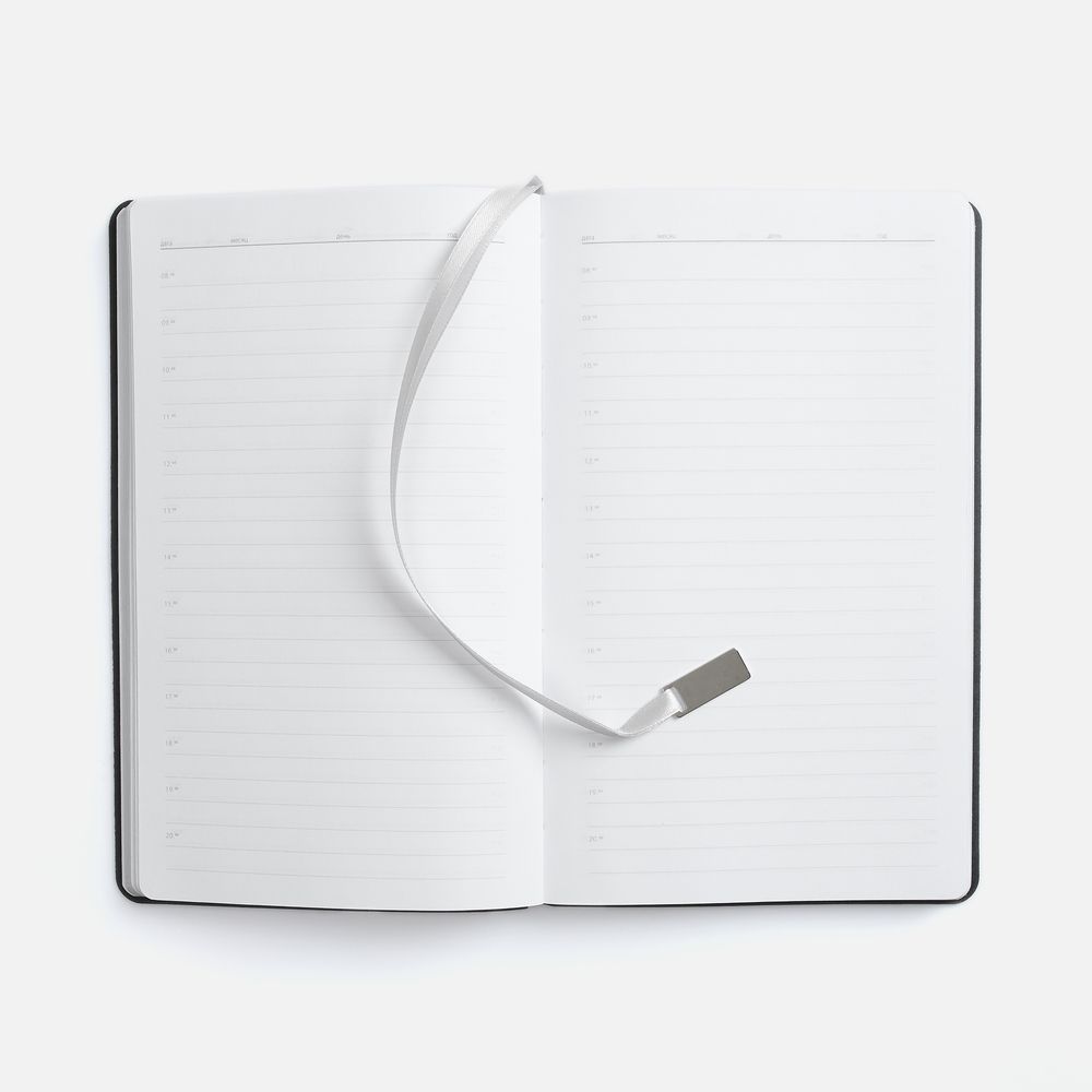 Ежедневник Petrus, недатированный, серый