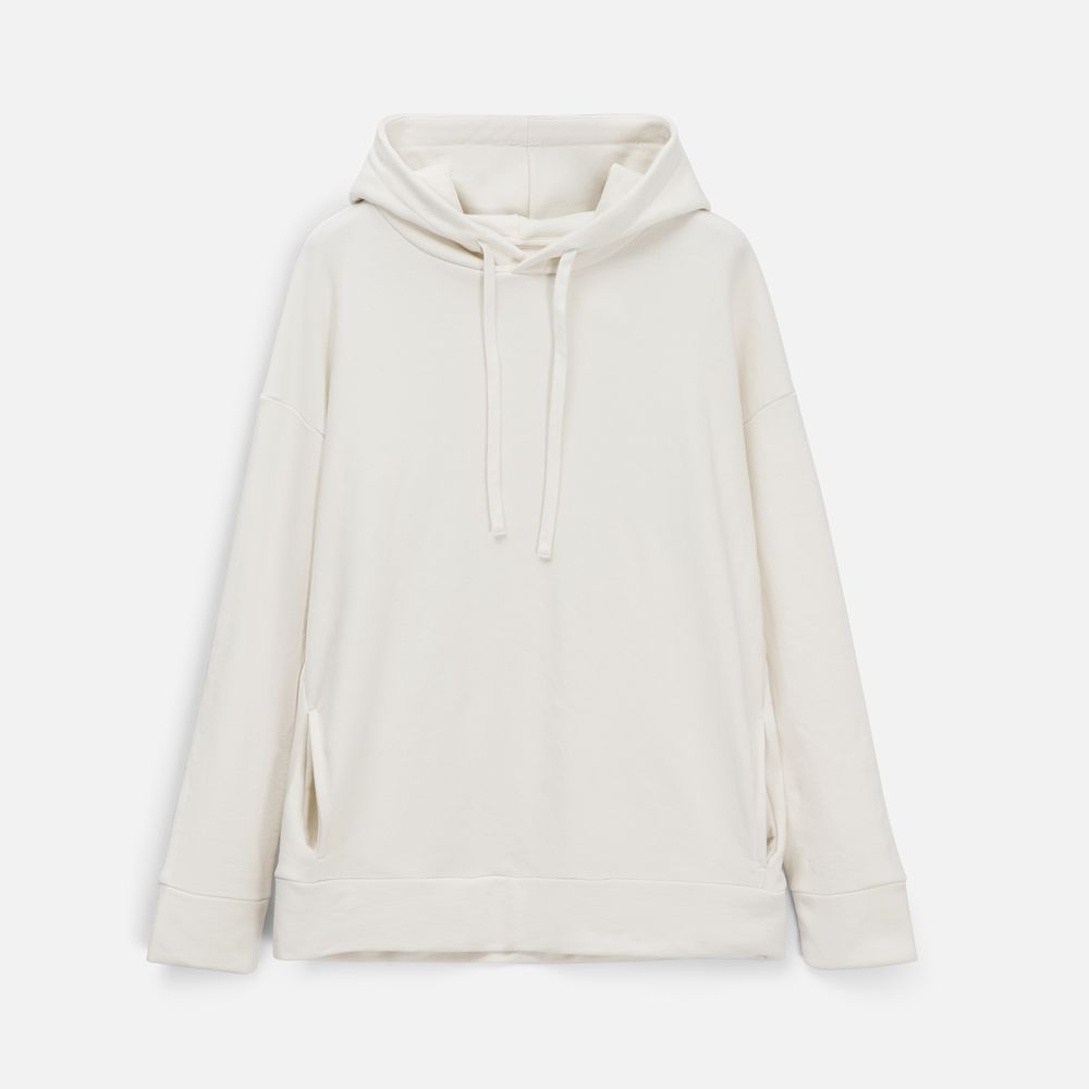 Худи унисекс H2, молочно-белое, размер XS/S