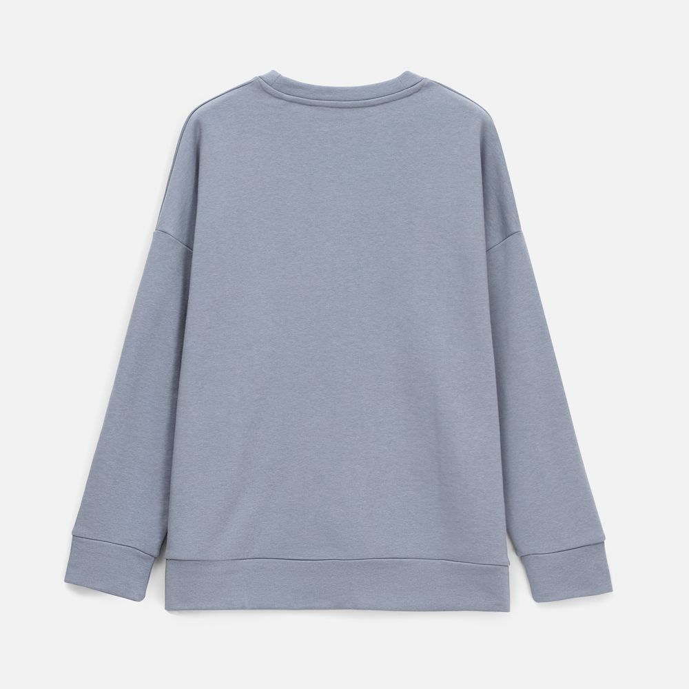 Свитшот унисекс S2, серый, размер XS/S