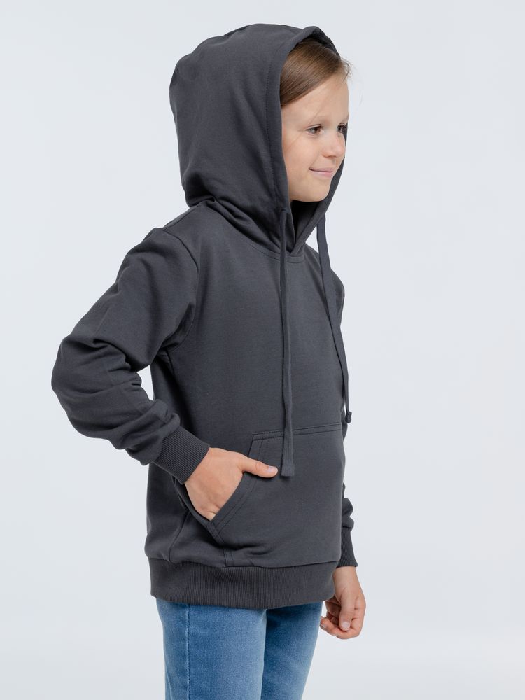 Худи детское Kirenga Kids 2.0, темно-серое (графит), 14 лет